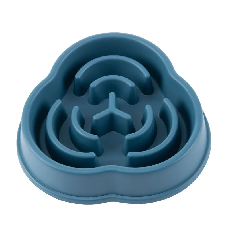 Slow Feeder Dog Bowl Anti Choking Non-Slip Anti Overturn Pet Bowl