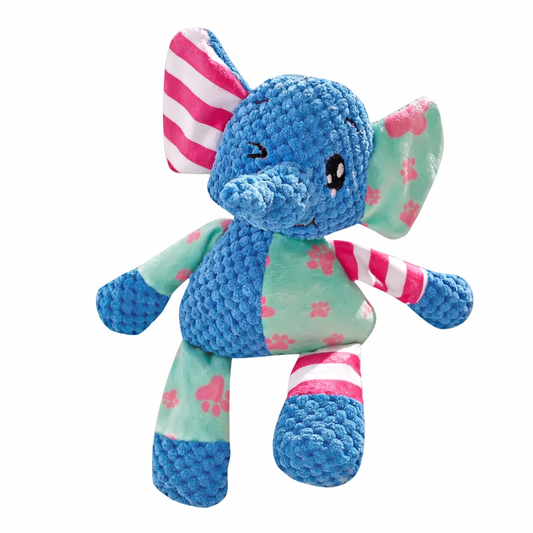 Squeaky Plush Dog Chew Toy Bite Resistant Interactive Puppy Toy