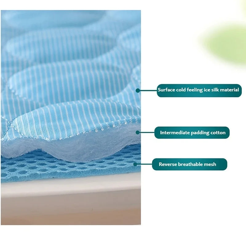 Dog Cooling Mat Summer Pet Cold Bed Large Durable Cooling Blanket