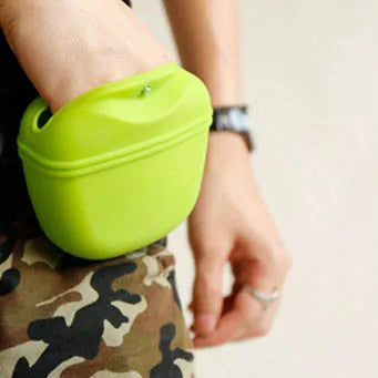 Portable Dog Training Treat Bag Waist Pouch Snack Storage for Pets