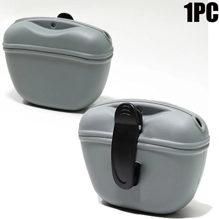 Portable Dog Training Treat Bag Waist Pouch Snack Storage for Pets