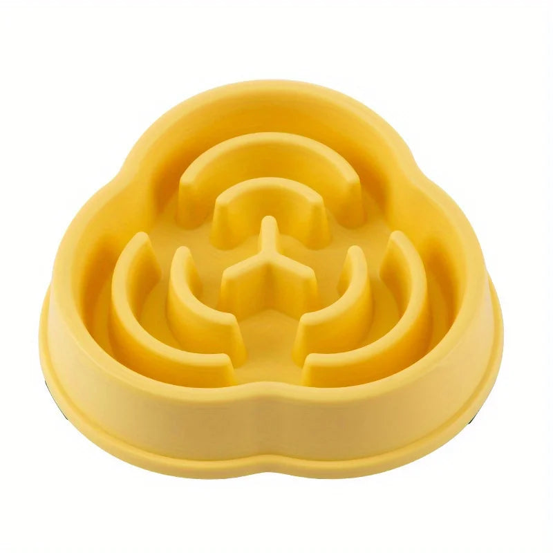 Slow Feeder Dog Bowl Anti Choking Non-Slip Anti Overturn Pet Bowl