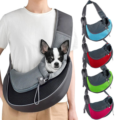 Pet Carrier Backpack Travel Sling Bag Mesh Dog Cat Shoulder Carrier