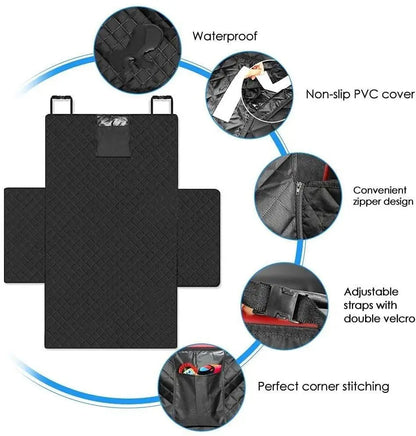Waterproof Dog Car Seat Cover SUV Durable Pet Seat Protector Liner