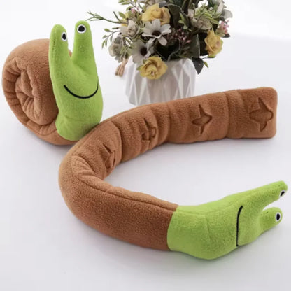 Snail Shape Snuffle Mat Dog Toy Interactive Puzzle Sniffing Training Toy