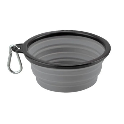 Collapsible Silicone Pet Food Bowl Portable Travel Dog Cat Water Bowl