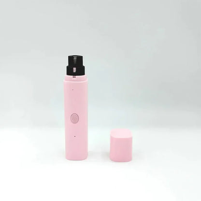 Electric Dog Nail Grinder Rechargeable Pet Nail Clipper with LED Light