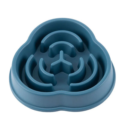 Slow Feeder Dog Bowl Anti Choking Non-Slip Anti Overturn Pet Bowl