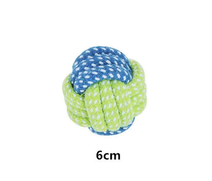 Durable Cotton Rope Dog Toy – Chew, Tug & Dental Cleaning Toy for Dogs