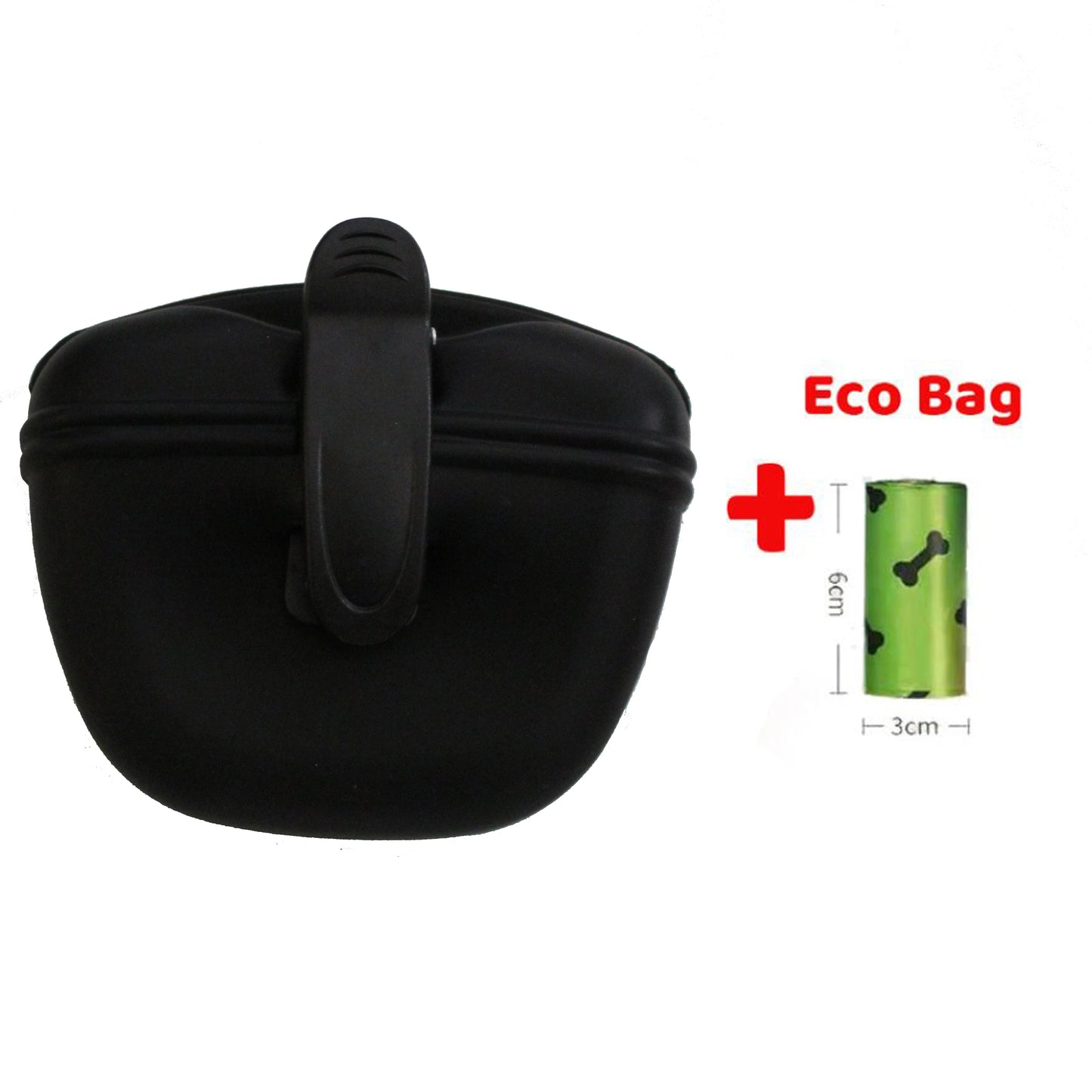Portable Dog Training Treat Bag Waist Pouch Snack Storage for Pets