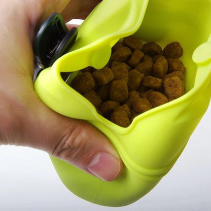 Portable Dog Training Treat Bag Waist Pouch Snack Storage for Pets