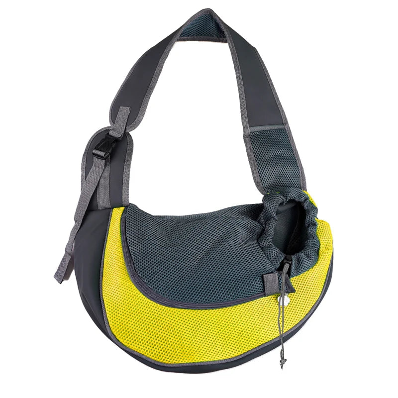 Pet Carrier Backpack Travel Sling Bag Mesh Dog Cat Shoulder Carrier