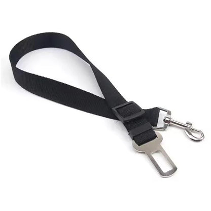 Dog Car Seat Belt Adjustable Safety Harness Travel Pet Leash Strap