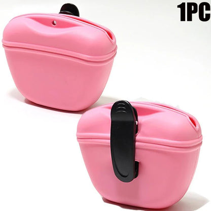 Portable Dog Training Treat Bag Waist Pouch Snack Storage for Pets