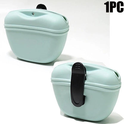 Portable Dog Training Treat Bag Waist Pouch Snack Storage for Pets