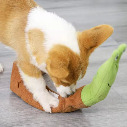 Snail Shape Snuffle Mat Dog Toy Interactive Puzzle Sniffing Training Toy